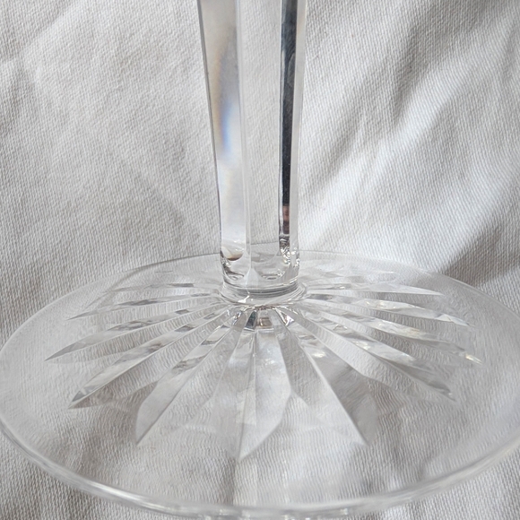 Waterford Crystal Pair Of Candlestick Holders Discontinued Vintage - Picture 10 of 12